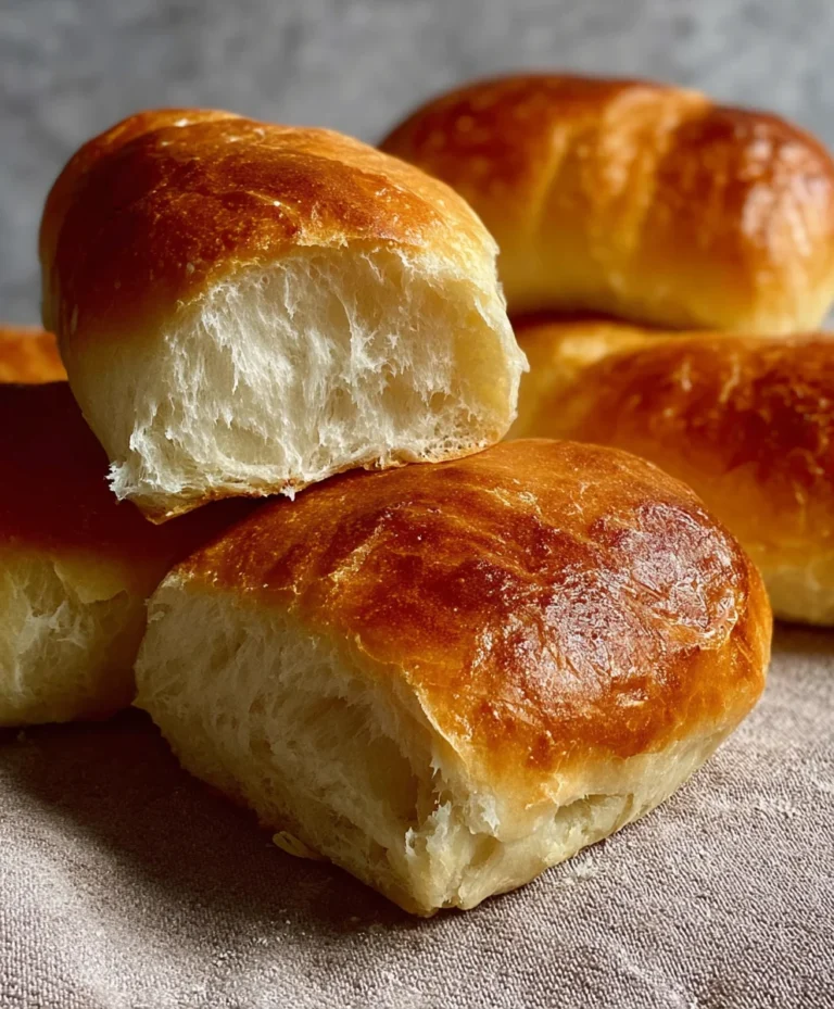 Easy No Knead Sandwich Rolls-2 Hours