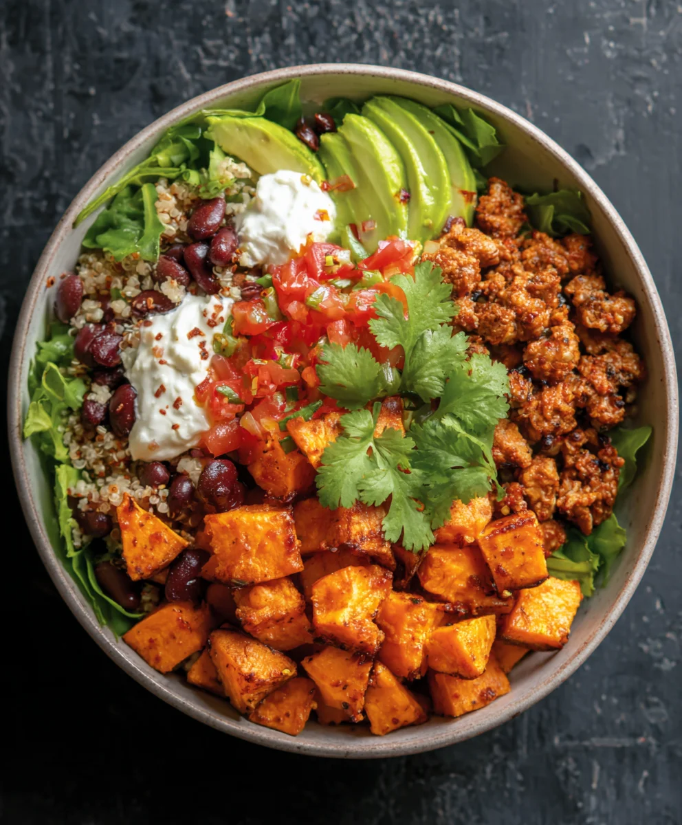 Sweet Potato Taco Bowl - Easy & Delicious Meal