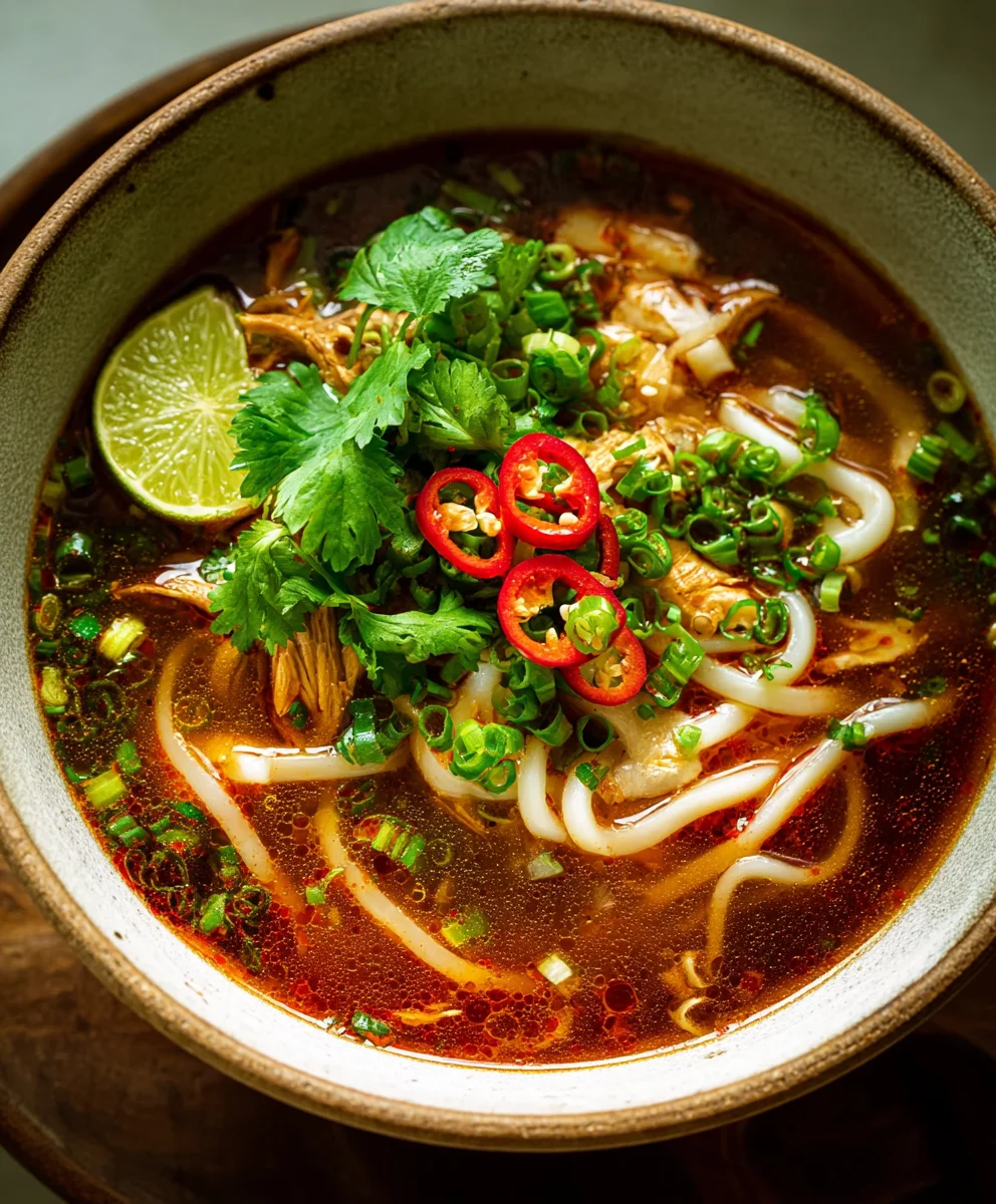 Easy Spicy Garlic Chicken Broth-Flavorful & Quick