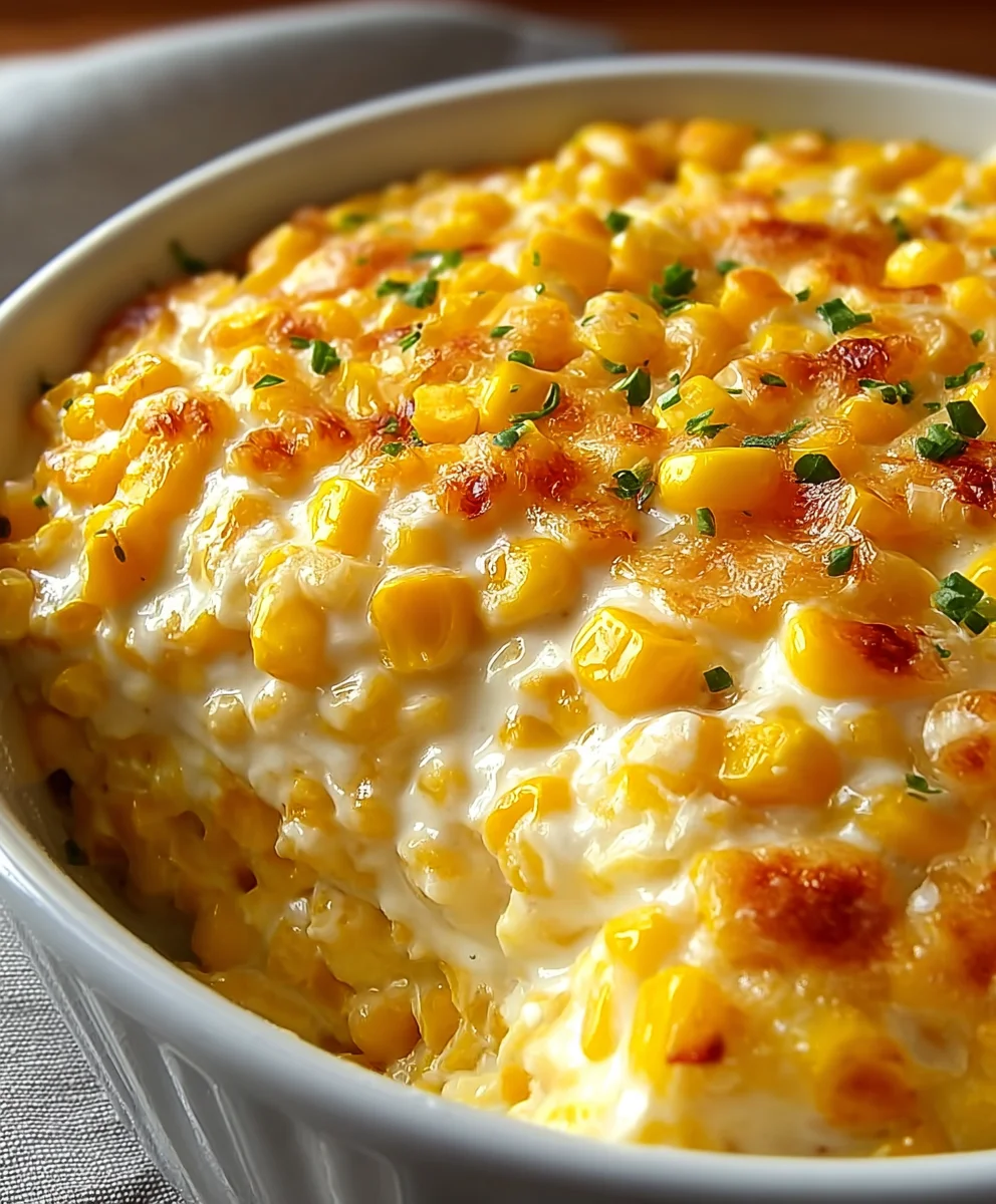 Easy Cream Cheese Corn Bake Recipe