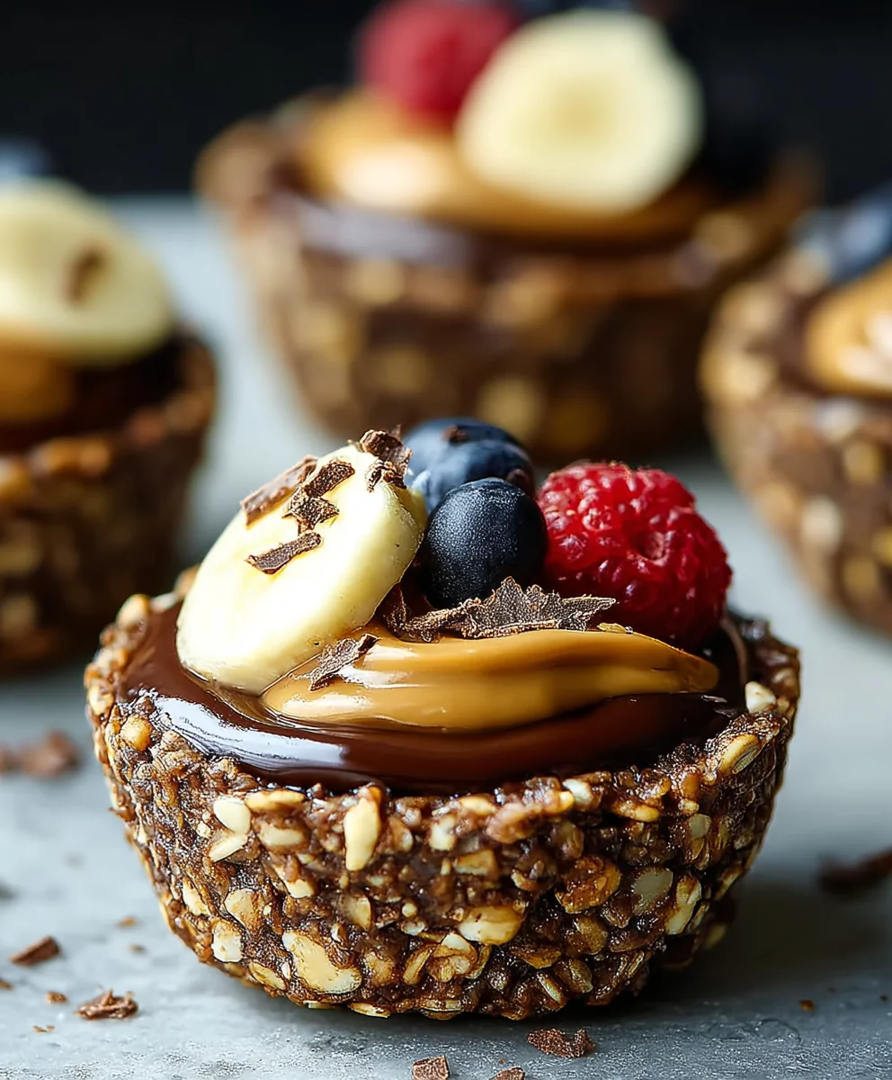 Chocolate Granola Peanut Butter Cups Recipe