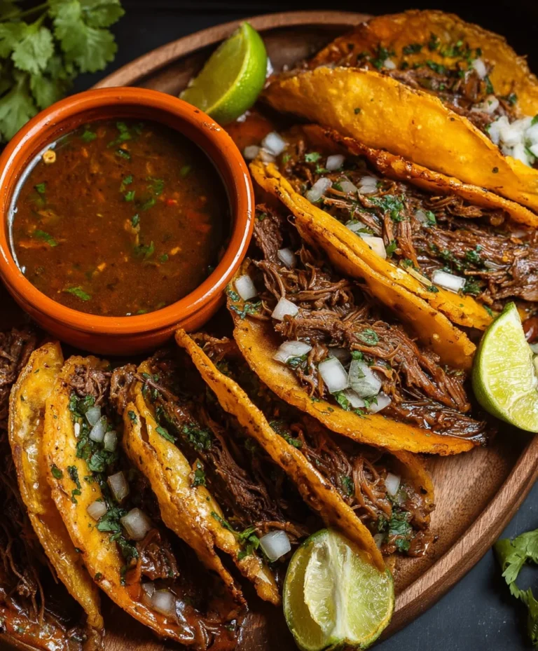 My Fave Beef Birria Tacos-Authentic Flavor
