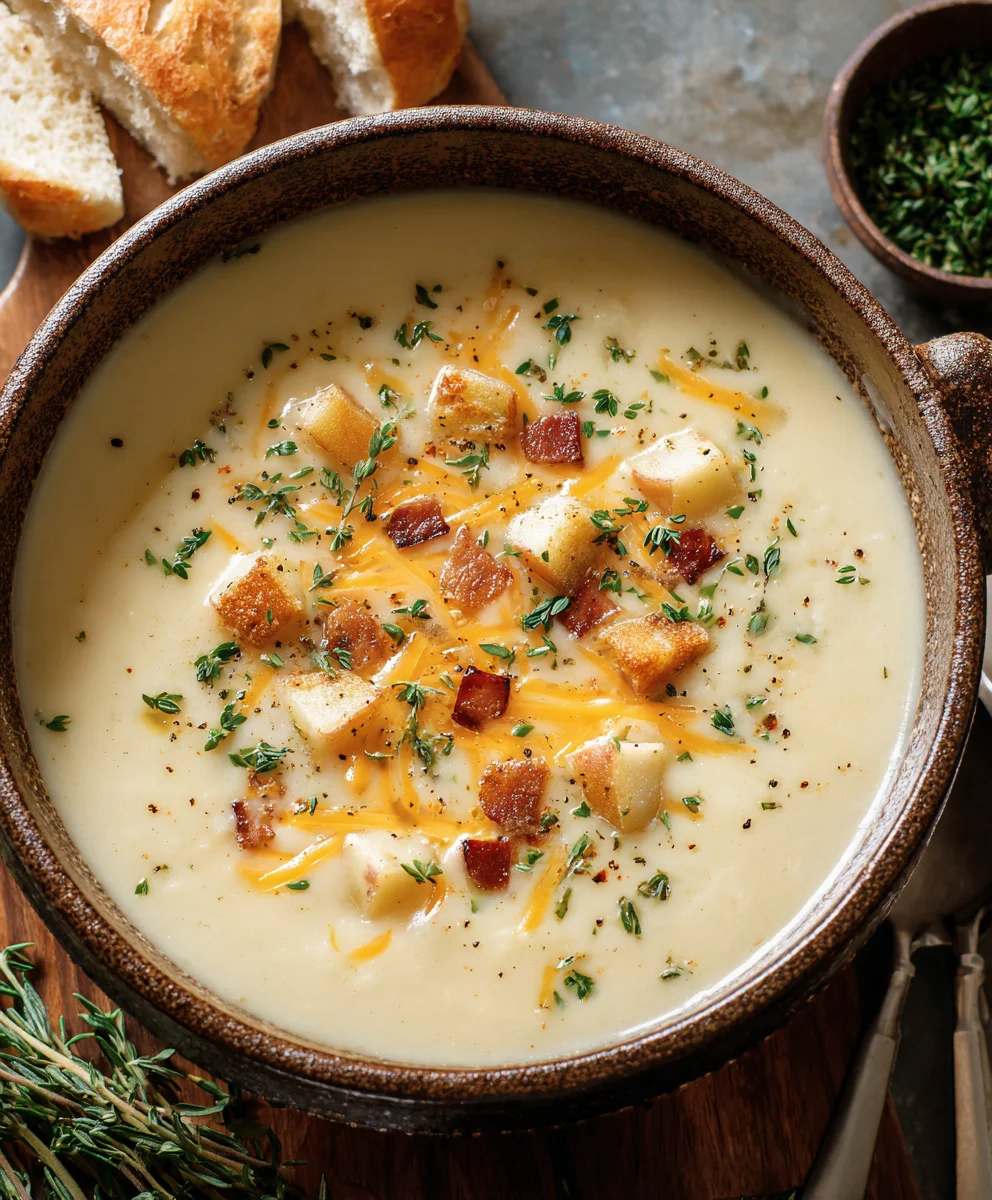 Outback Beef Potato Soup-Creamy-Comforting Flavor