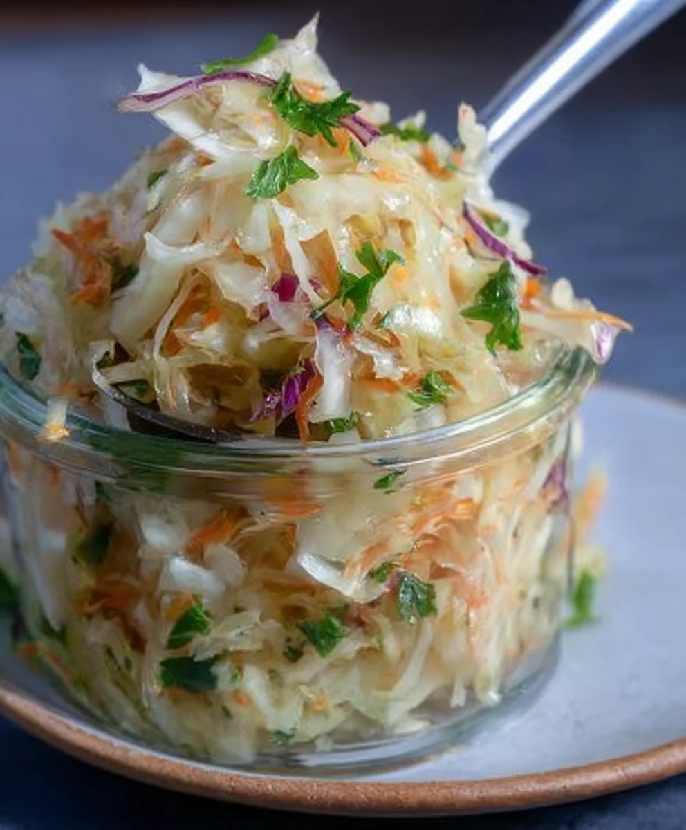 Old Fashion Sauerkraut Salad- Tangy & Delicious Beef Recipe