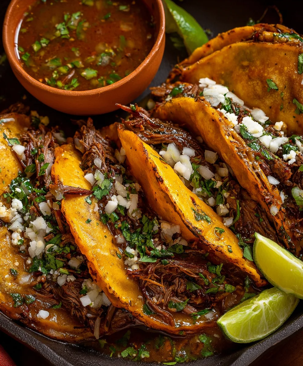 My Favorite Beef Birria Tacos Recipe-Authentic Flavor