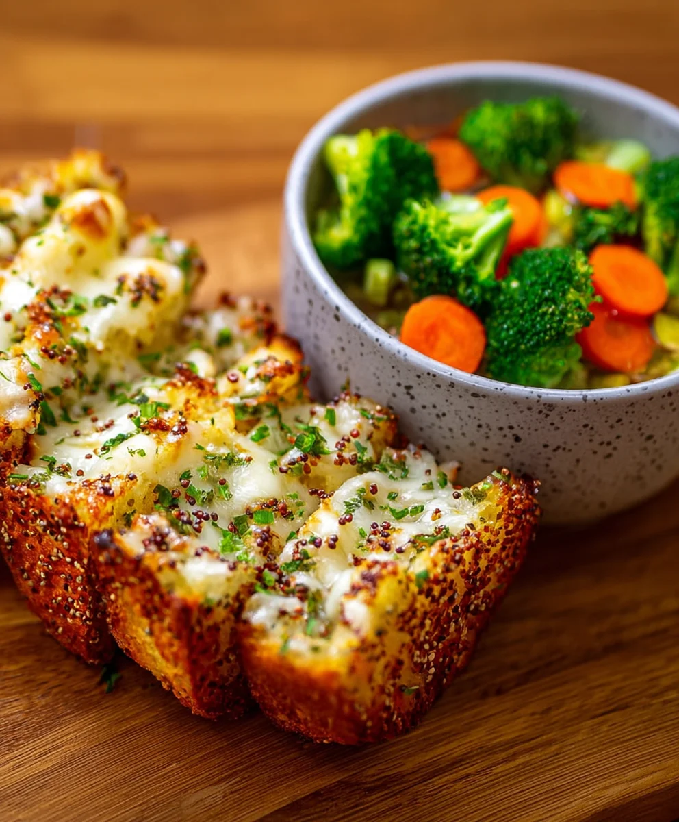 Ultimate Cheesy Garlic Bread – Crispy Irresistible
