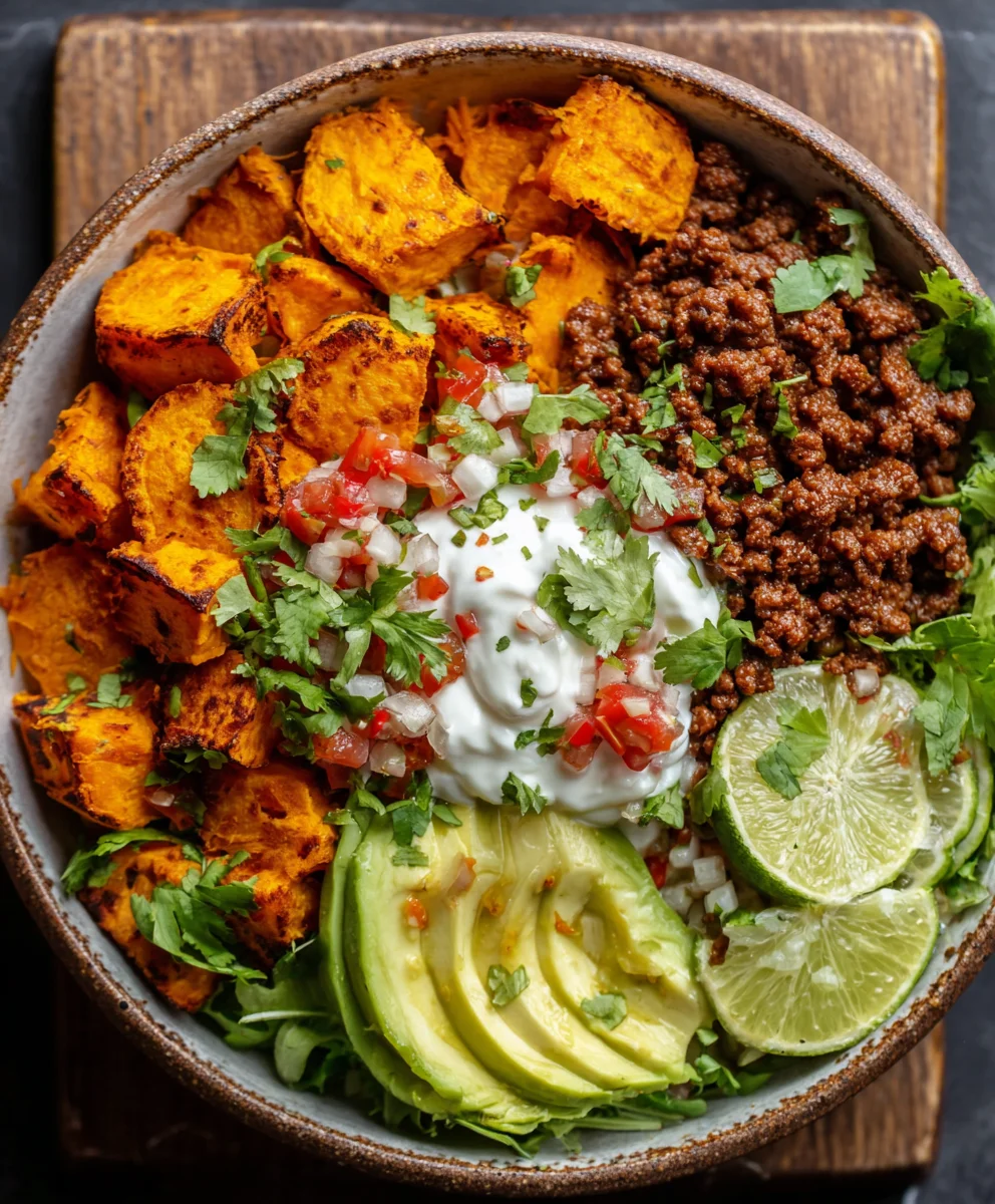 Sweet Potato Taco Bowl - Easy & Delicious Meal