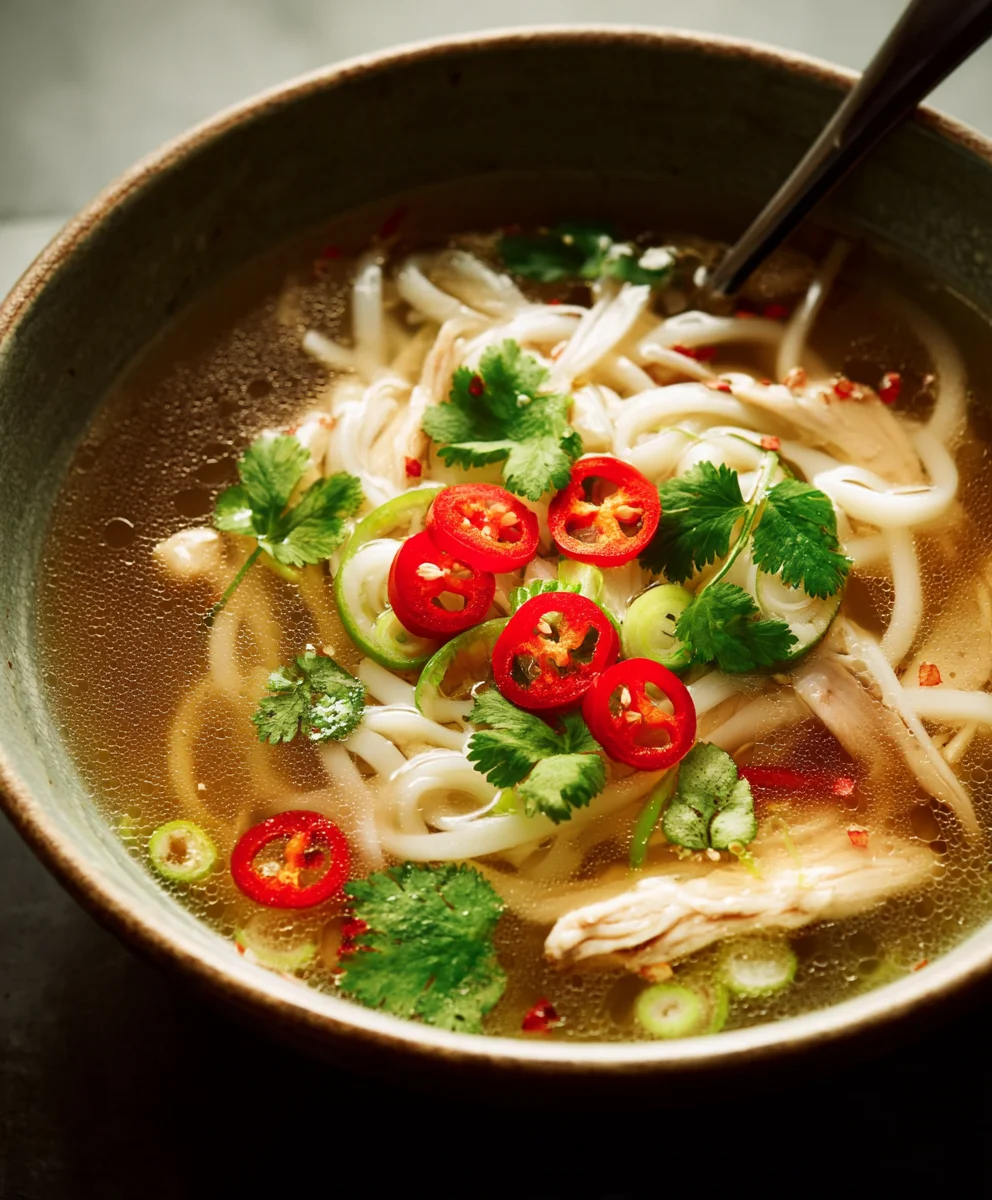 Easy Spicy Garlic Chicken Broth-Flavorful & Quick