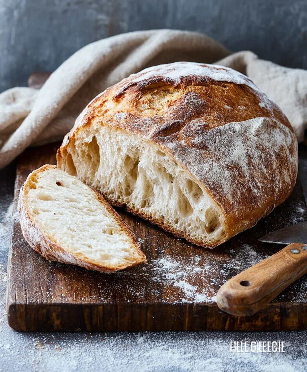 Easy Rustic Bread Recipe - Simple & Delicious Baking