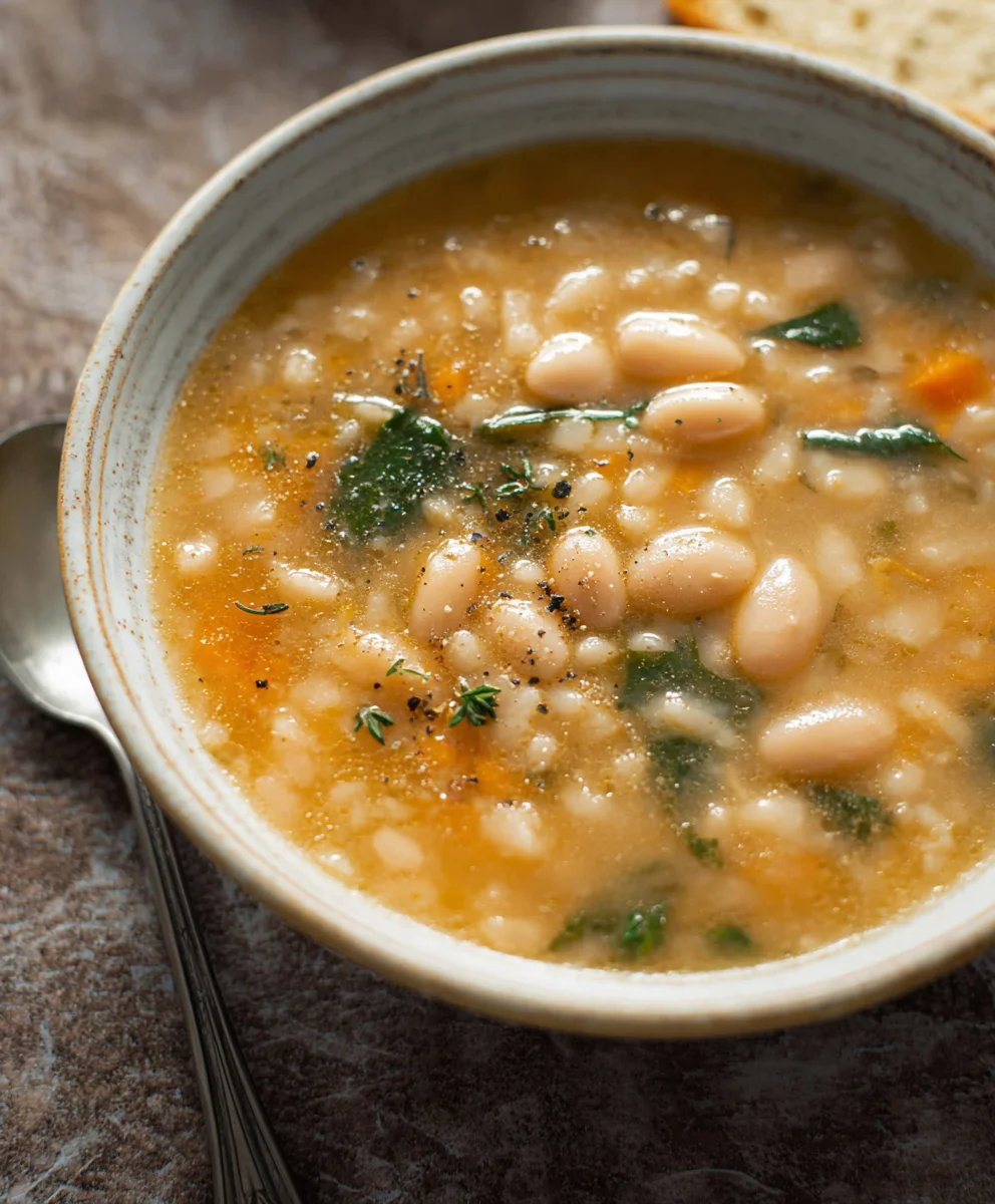 The Best White Bean Soup - Creamy & Comforting