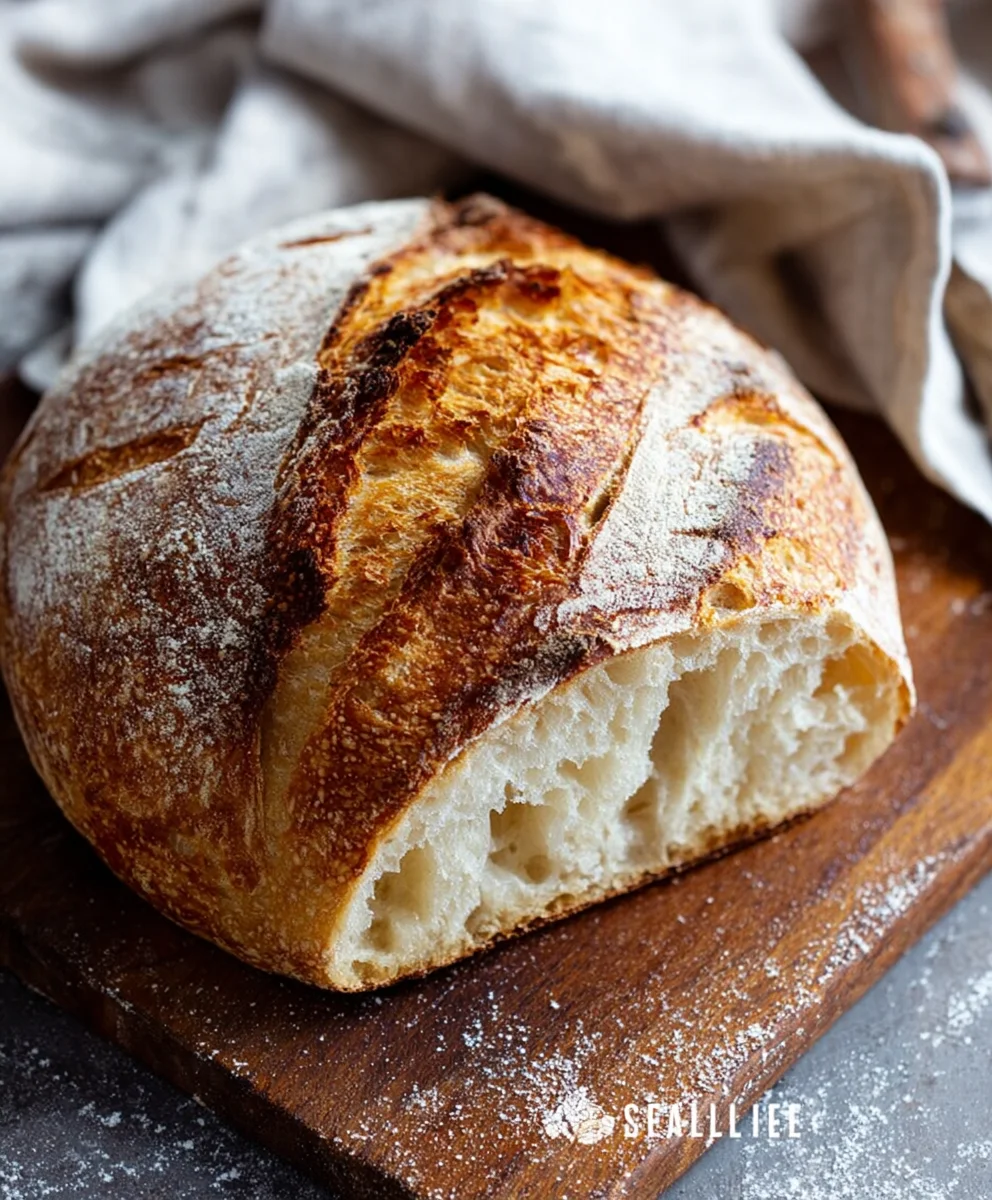 Easy Rustic Bread Recipe - Simple & Delicious Baking