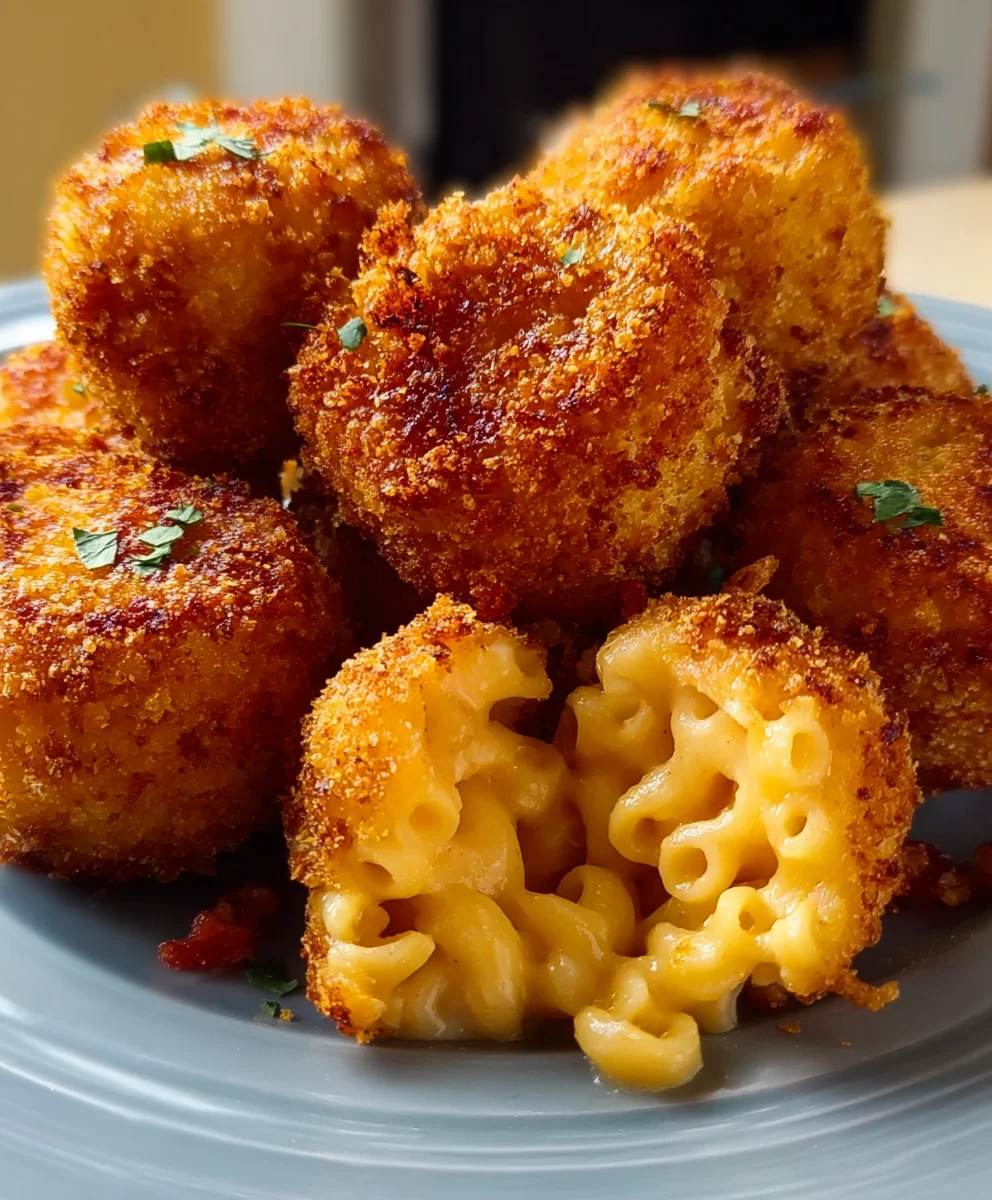 Crispy Fried Mac and Cheese Bites Recipe