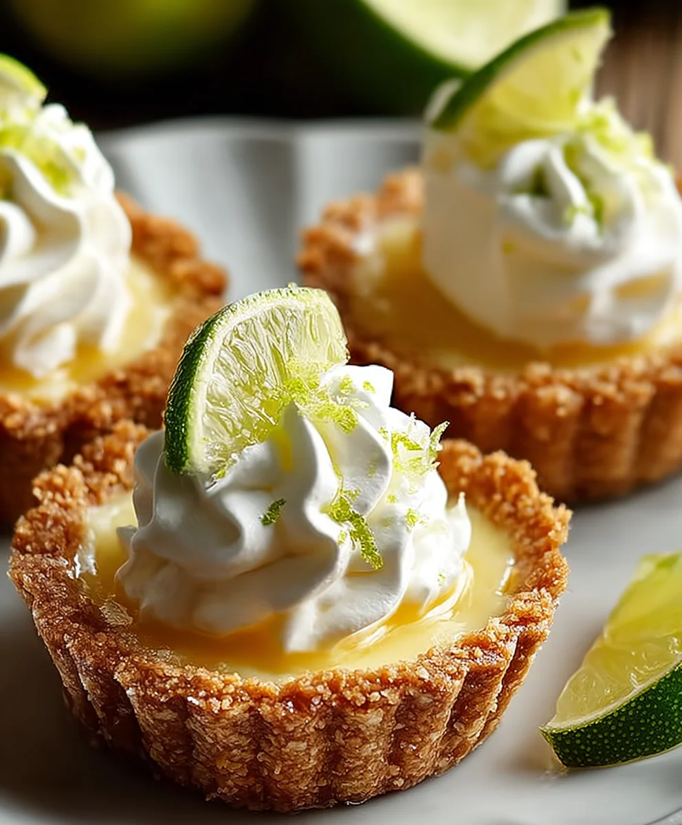 Easy Mini Key Lime Pie Recipe- Delicious Dessert