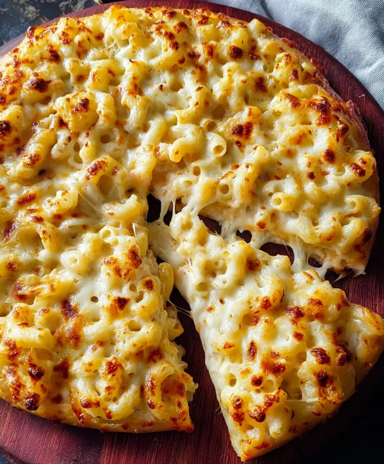 Ultimate Mac & Cheese Pizza Recipe-Creamy Comfort Food