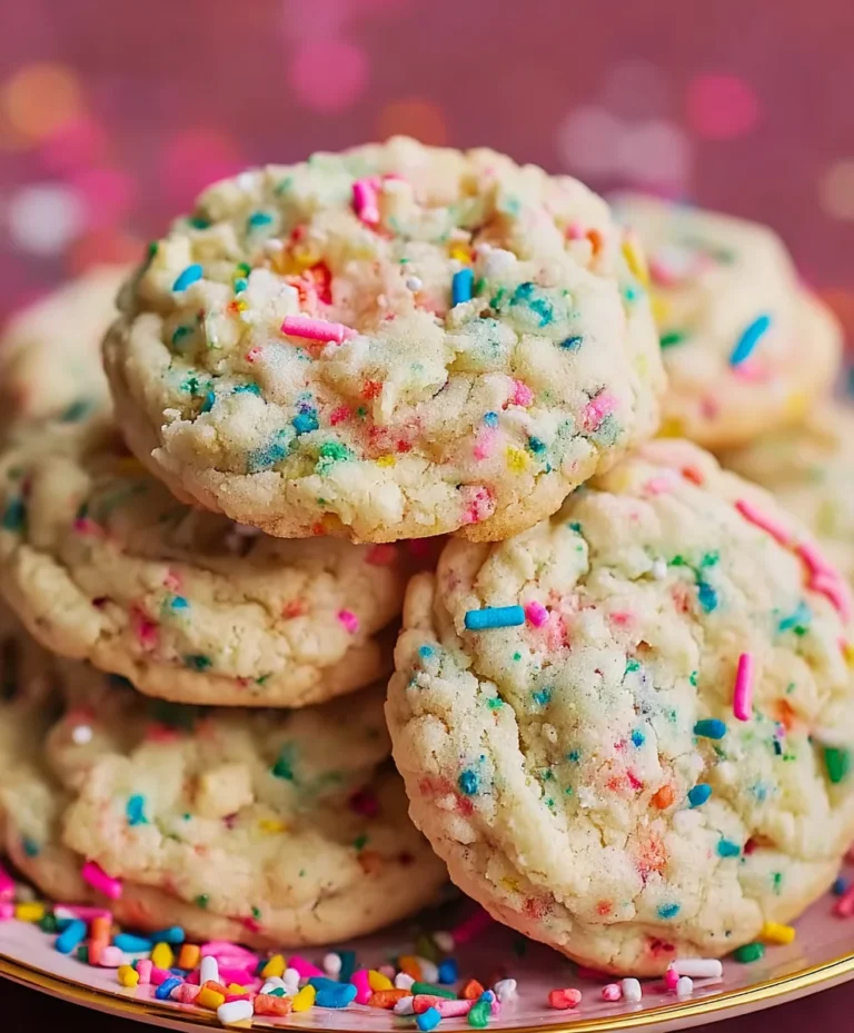 Easy Funfetti Cookies- Party Ready Sweet Treats
