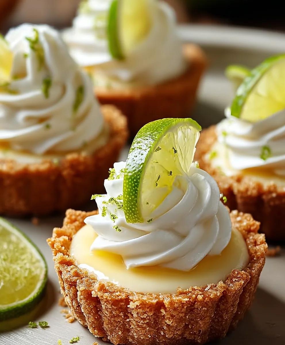 Easy Mini Key Lime Pie Recipe- Delicious Dessert