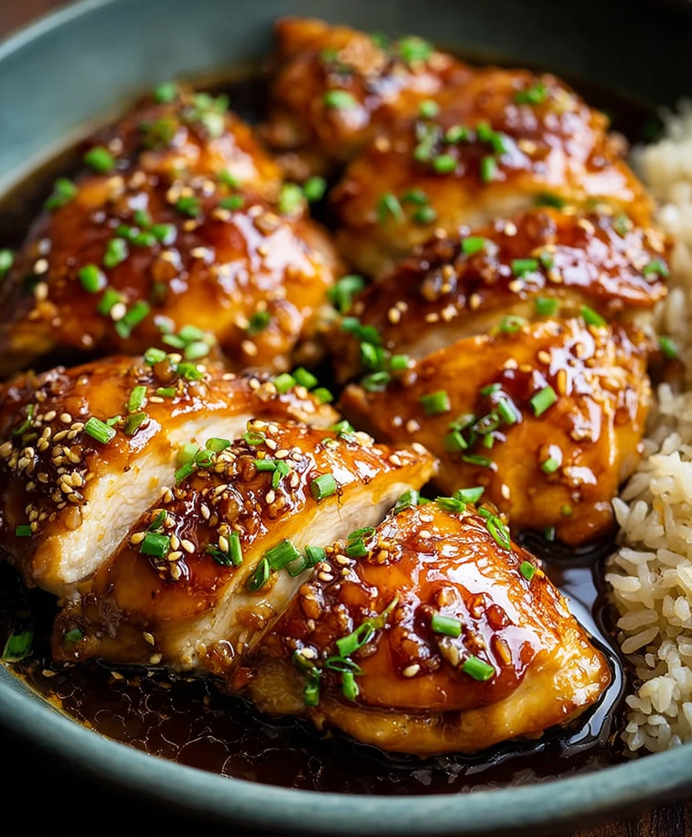 Easy Baked Honey Garlic Chicken Recipe