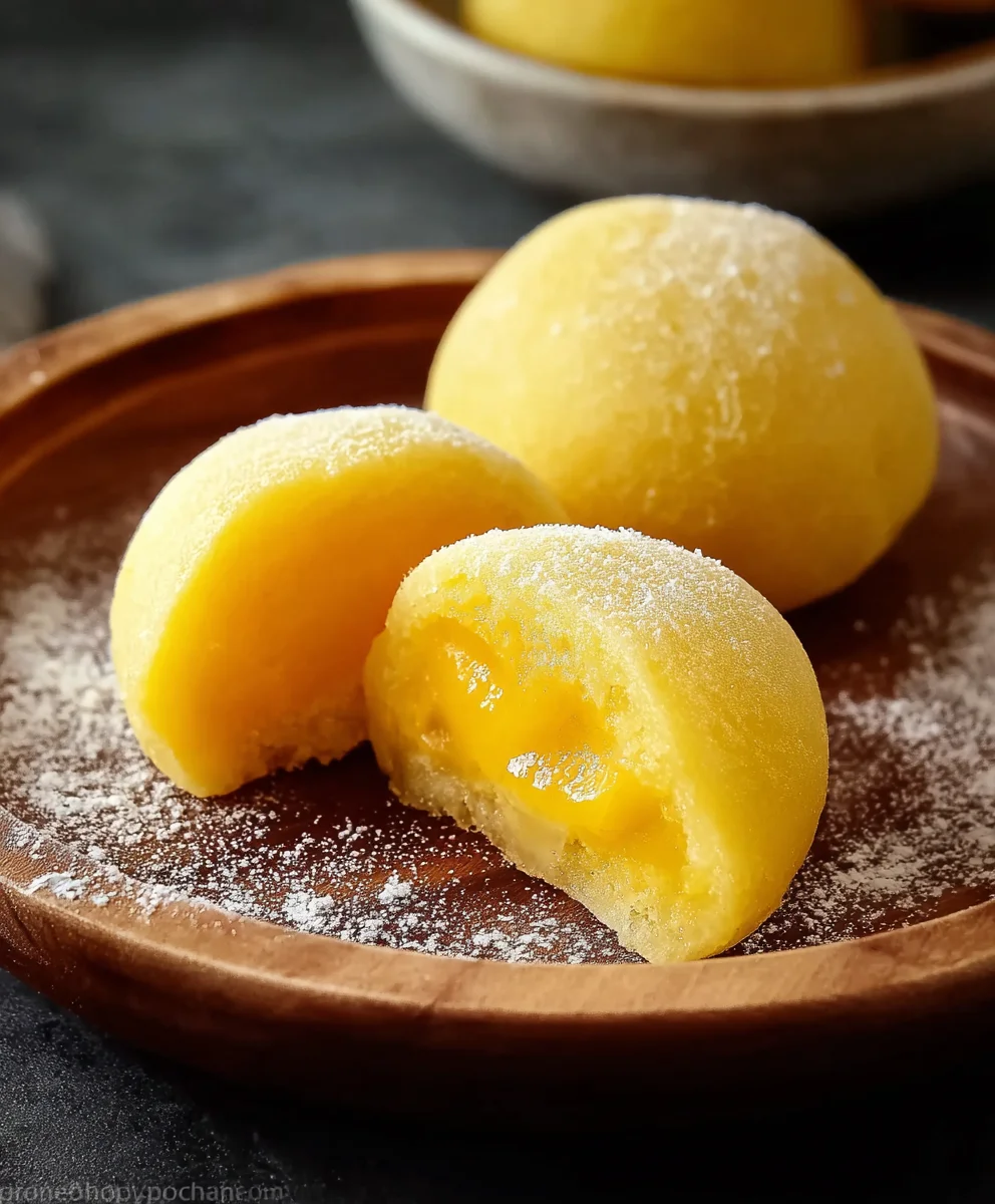 Sweet Mango Mochi-A Chewy Tropical Treat