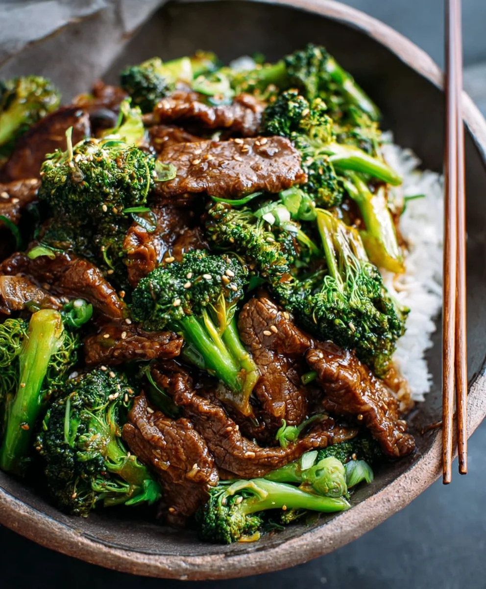 Easy Chinese Beef Broccoli Stir Fry Recipe