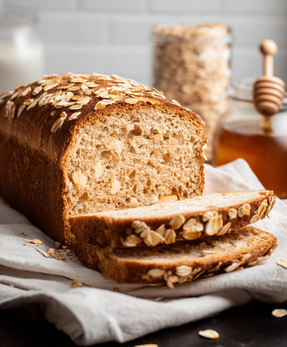 Delicious Honey Oat Bread Recipe - Easy Homemade Loaf