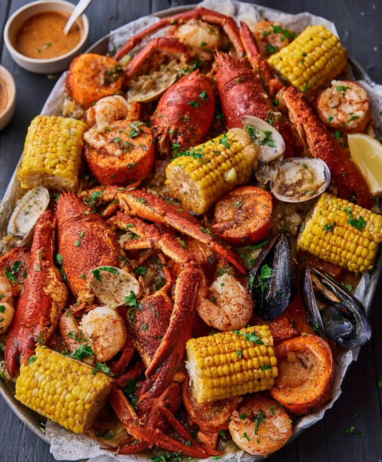 Spicy Cajun Seafood Boil – Homemade Garlic Butter Delight