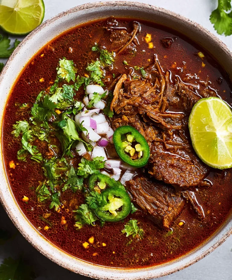 Authentic Mexican Beef Birria-Rich Flavor Recipe