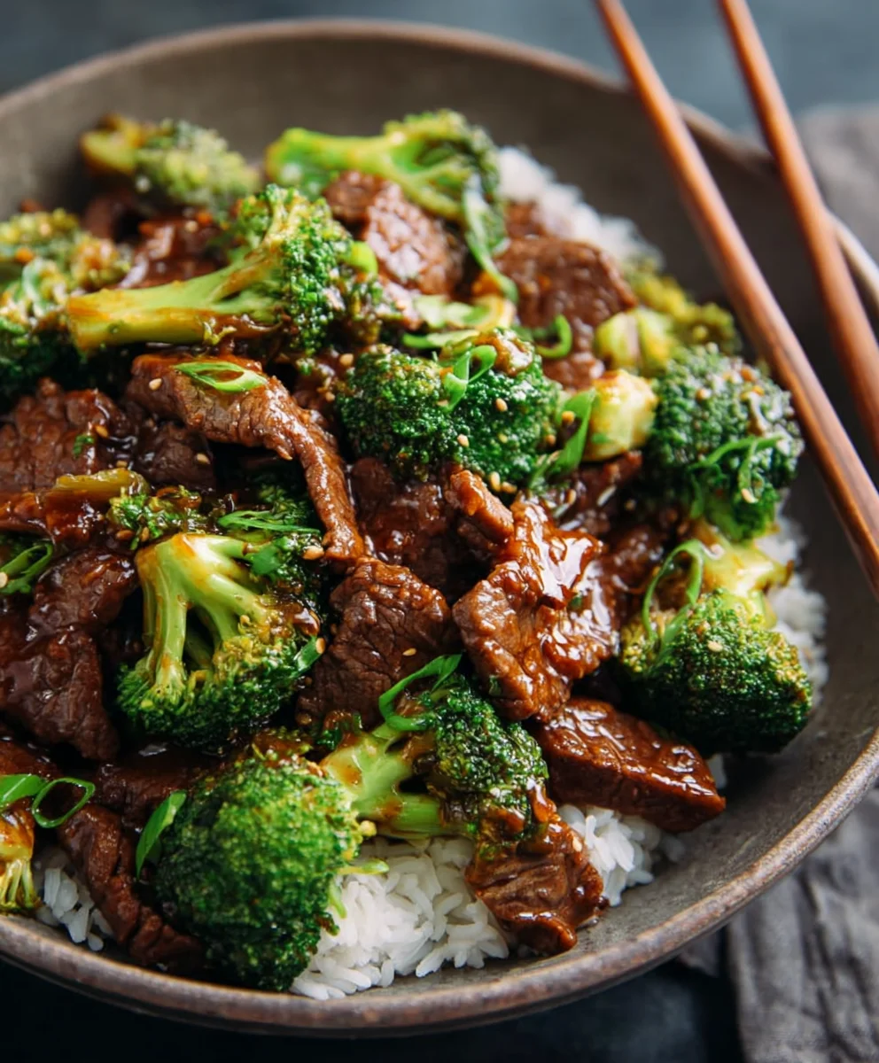 Easy Chinese Beef Broccoli Stir Fry Recipe