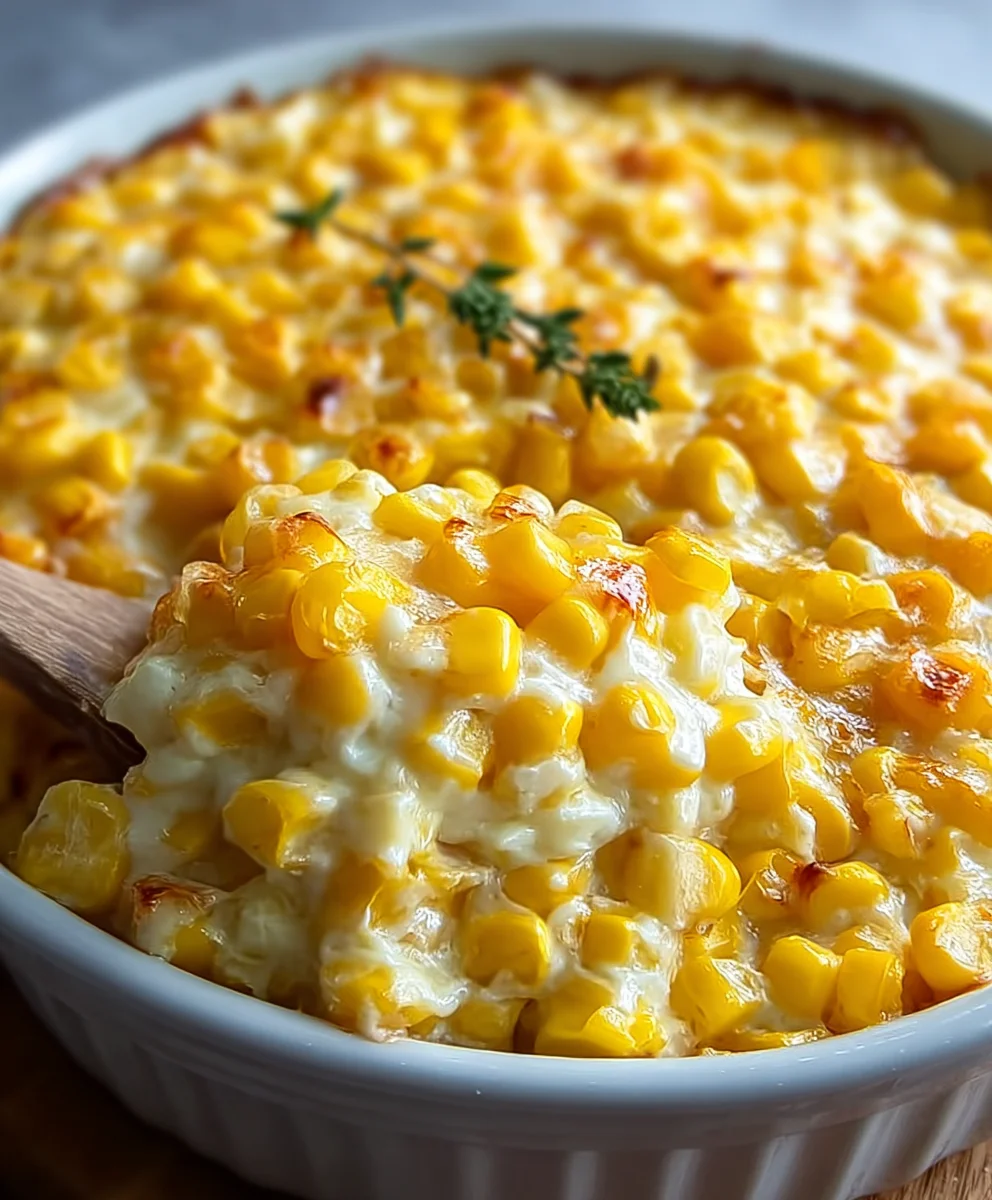 Easy Cream Cheese Corn Bake Recipe