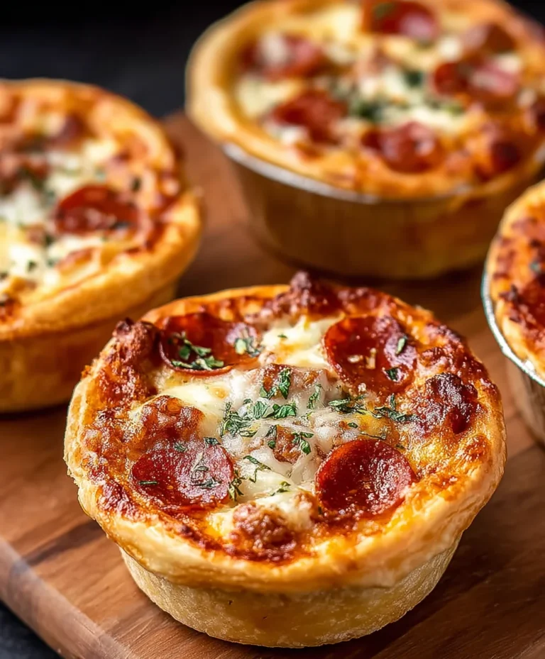 Mini Pizza Pot Pies – Delicious & Easy Recipe