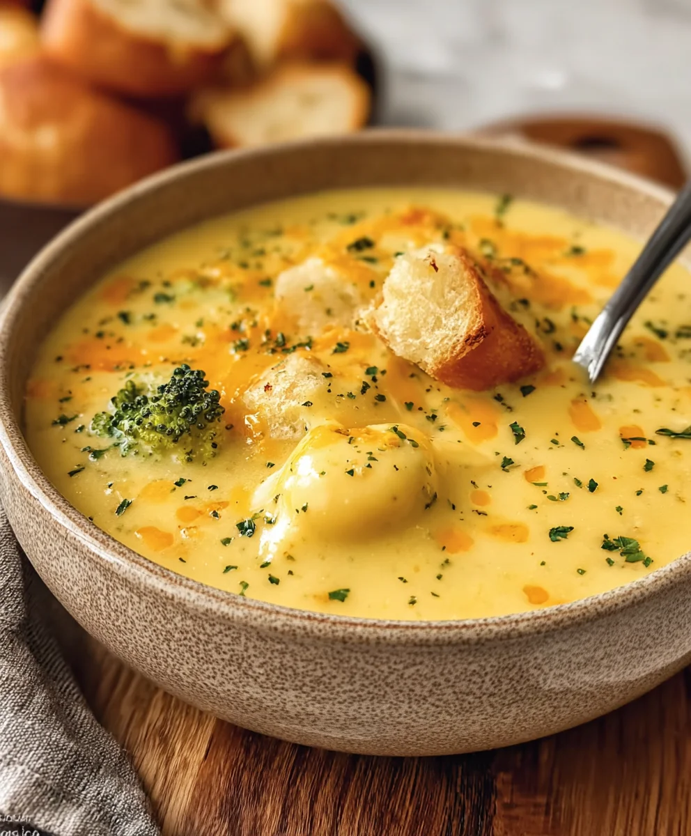Creamy Cheese Soup- Easy & Delicious Comfort Food