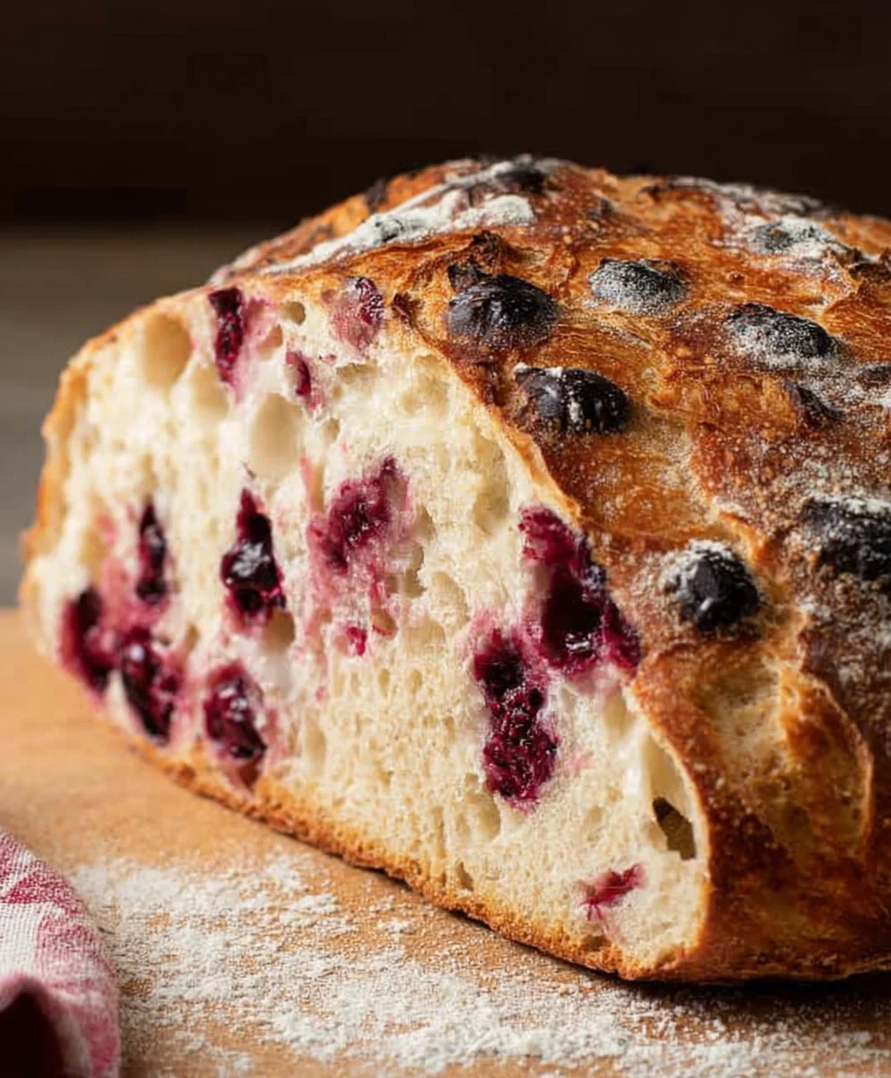 Blueberry Lemon Sourdough Bread-Zesty & Delicious Recipe