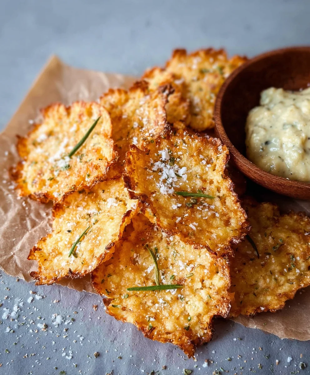 Crispy Cottage Cheese Chips-Healthy Snack Hack