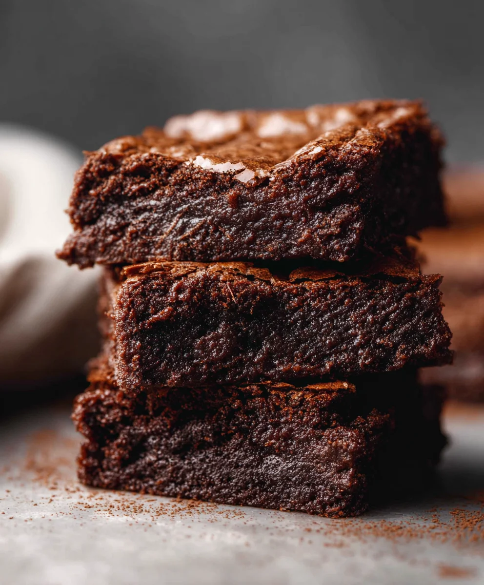 Easy Sourdough Discard Brownies - Rich & Chewy