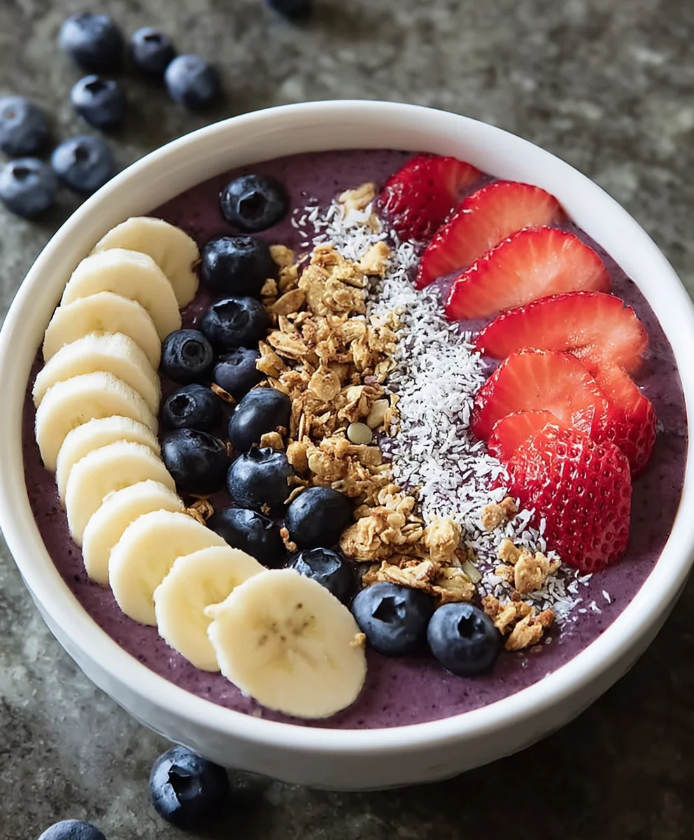Fresh Acai Breakfast Bowl- Healthy & Energizing Start