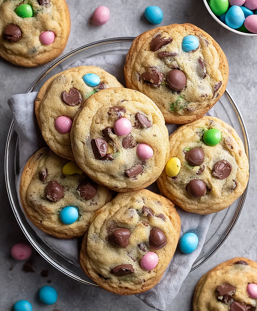 Easter Chocolate Chip Cookies-Best Sweet Treat