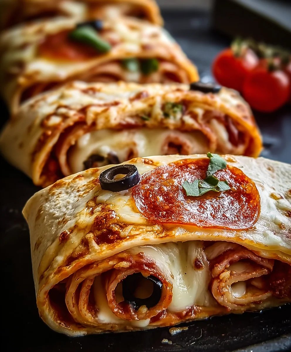 Easy Baked Pizza Wraps - Quick & Delicious Family Meal