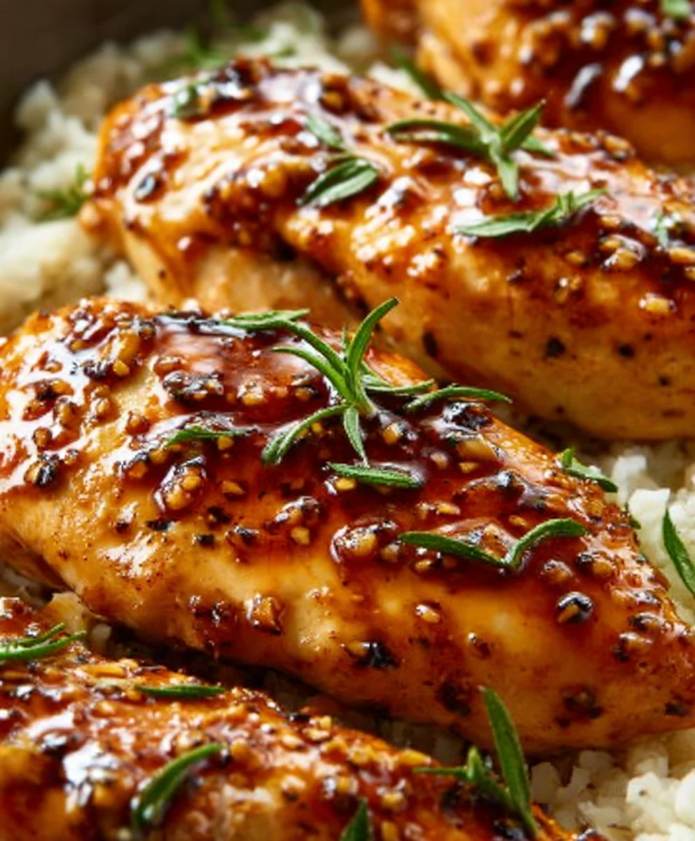 Easy Honey Garlic Chicken Breasts Recipe