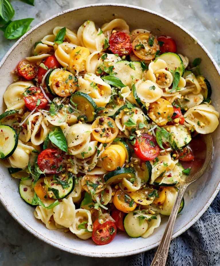 Ina Garten Summer Garden Pasta Recipe- Fresh Flavor