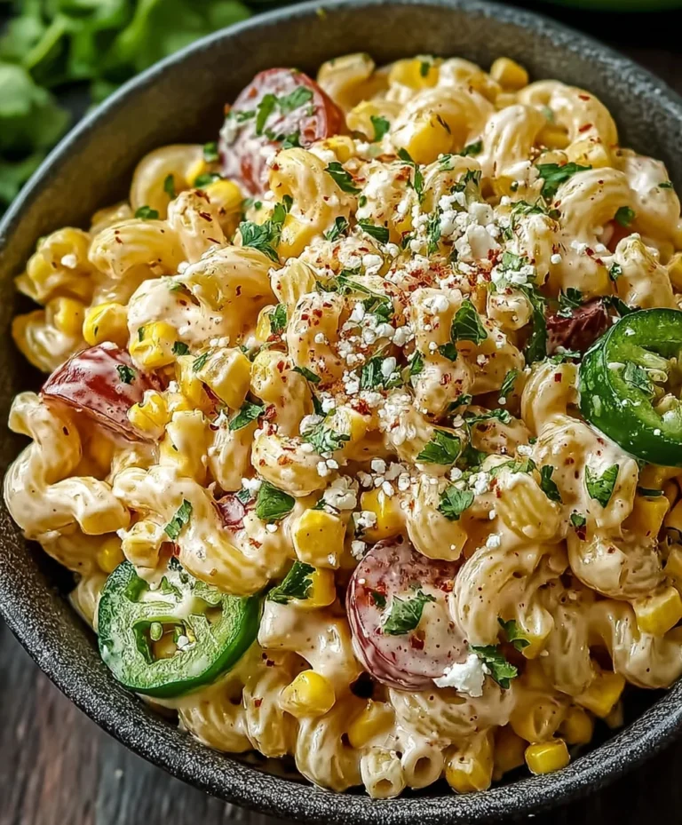 Mexican Street Corn Pasta Salad – Easy Recipe