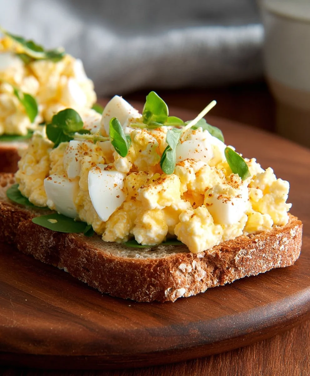 Cottage Cheese Egg Salad - Creamy Mayo-Free Delight