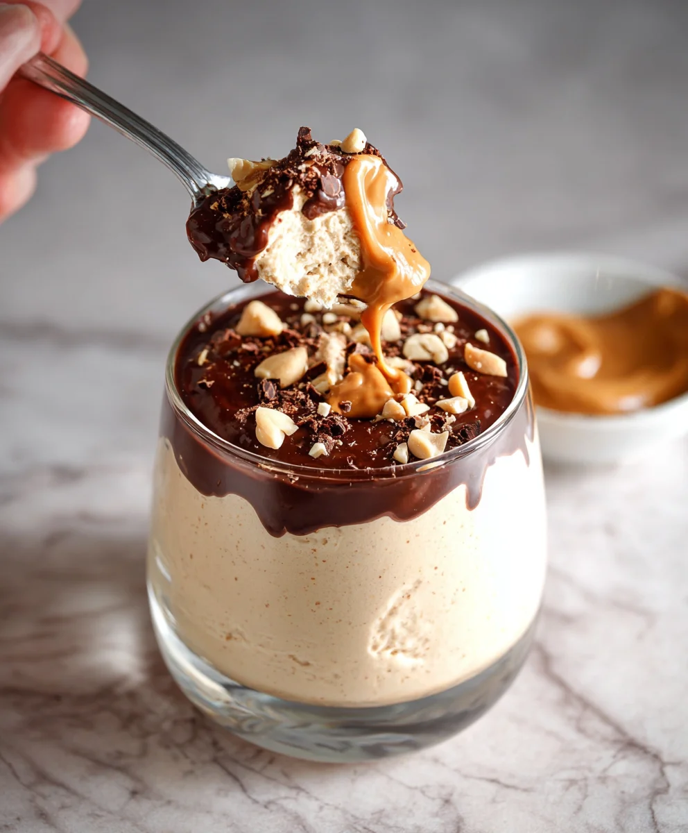 Peanut Butter Mousse- Cottage Cheese Delight