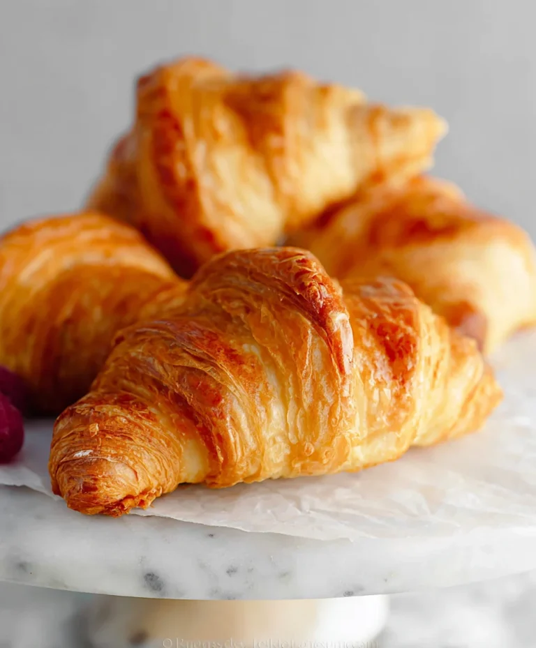 Flaky Homemade Croissants- Easy Recipe Guide