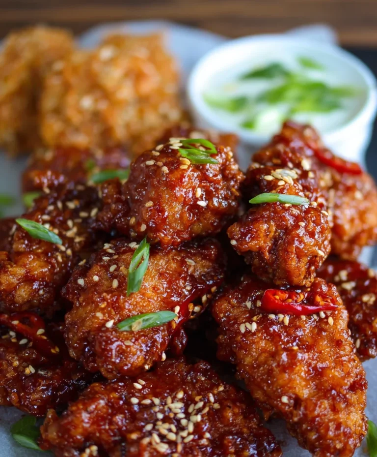 Authentic Korean Fried Chicken-Yangnyeom Recipe