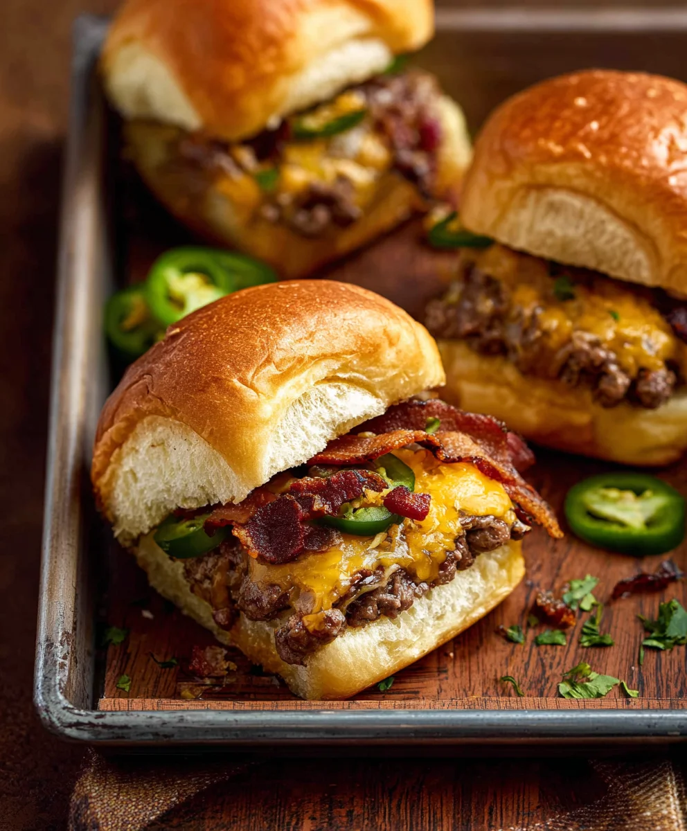 Easy Cowboy Beef Sliders - Flavorful & Quick