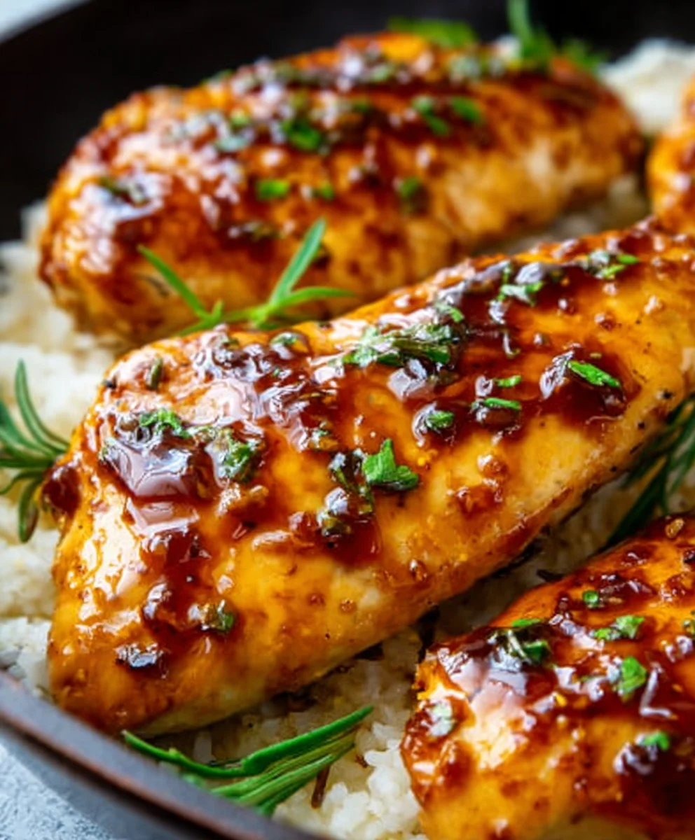 Easy Honey Garlic Chicken Breasts Recipe