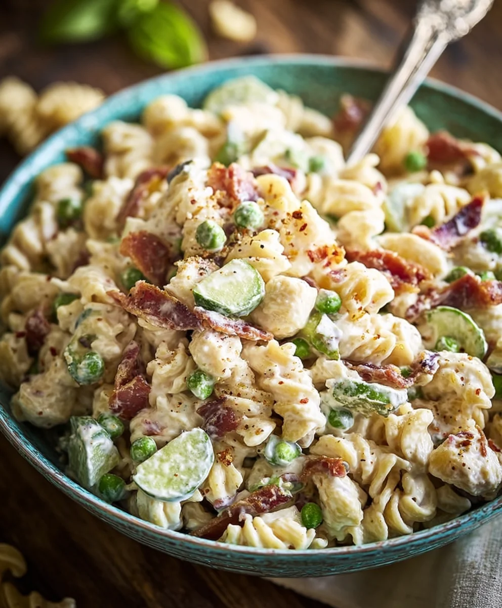 Creamy Pasta Salad Recipe - Quick & Easy Delight