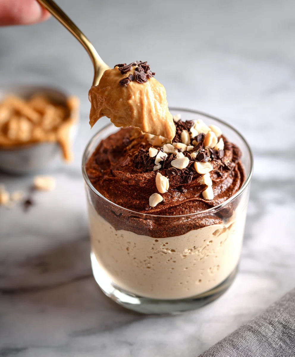 Peanut Butter Mousse- Cottage Cheese Delight