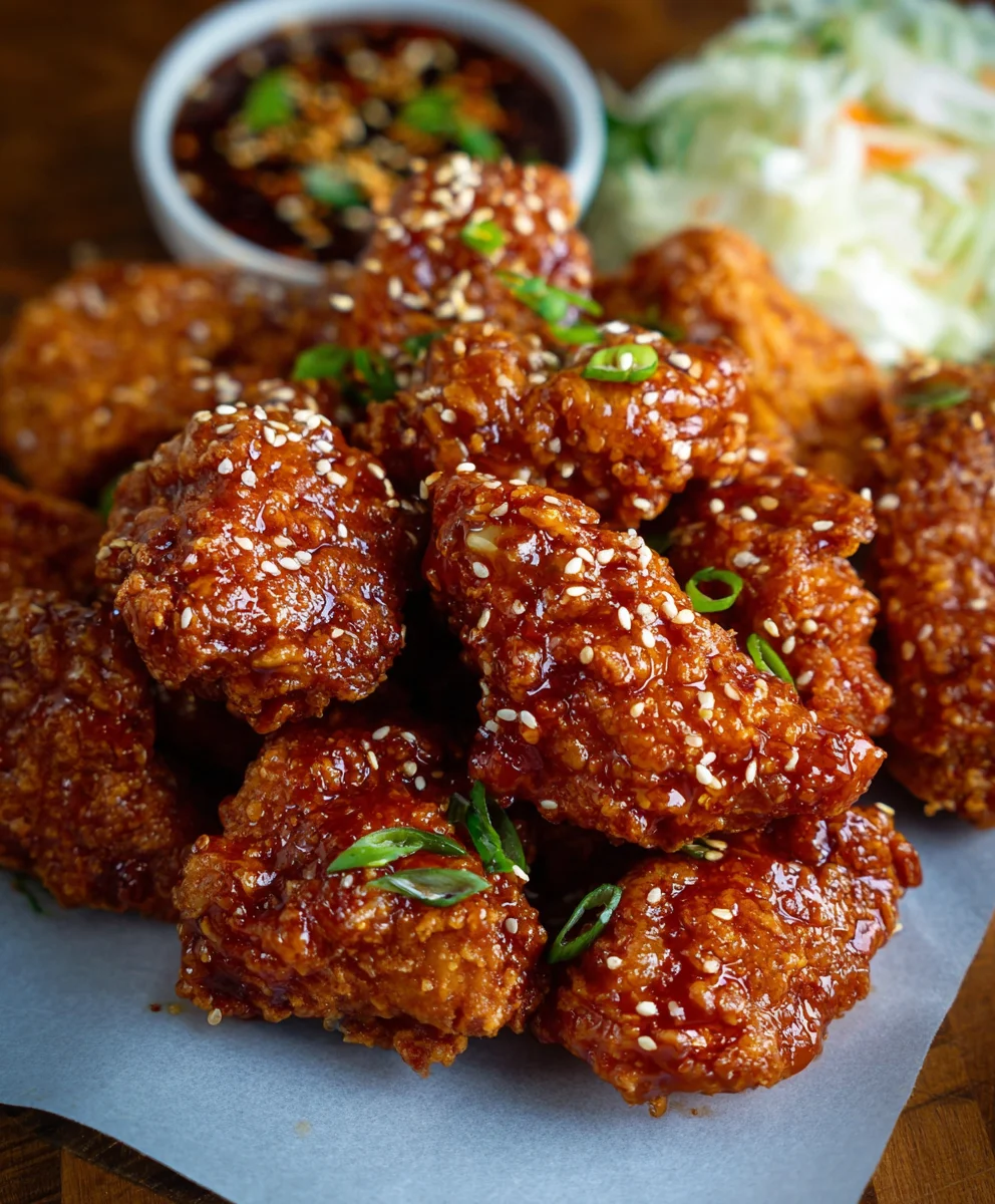 Authentic Korean Fried Chicken-Yangnyeom Recipe