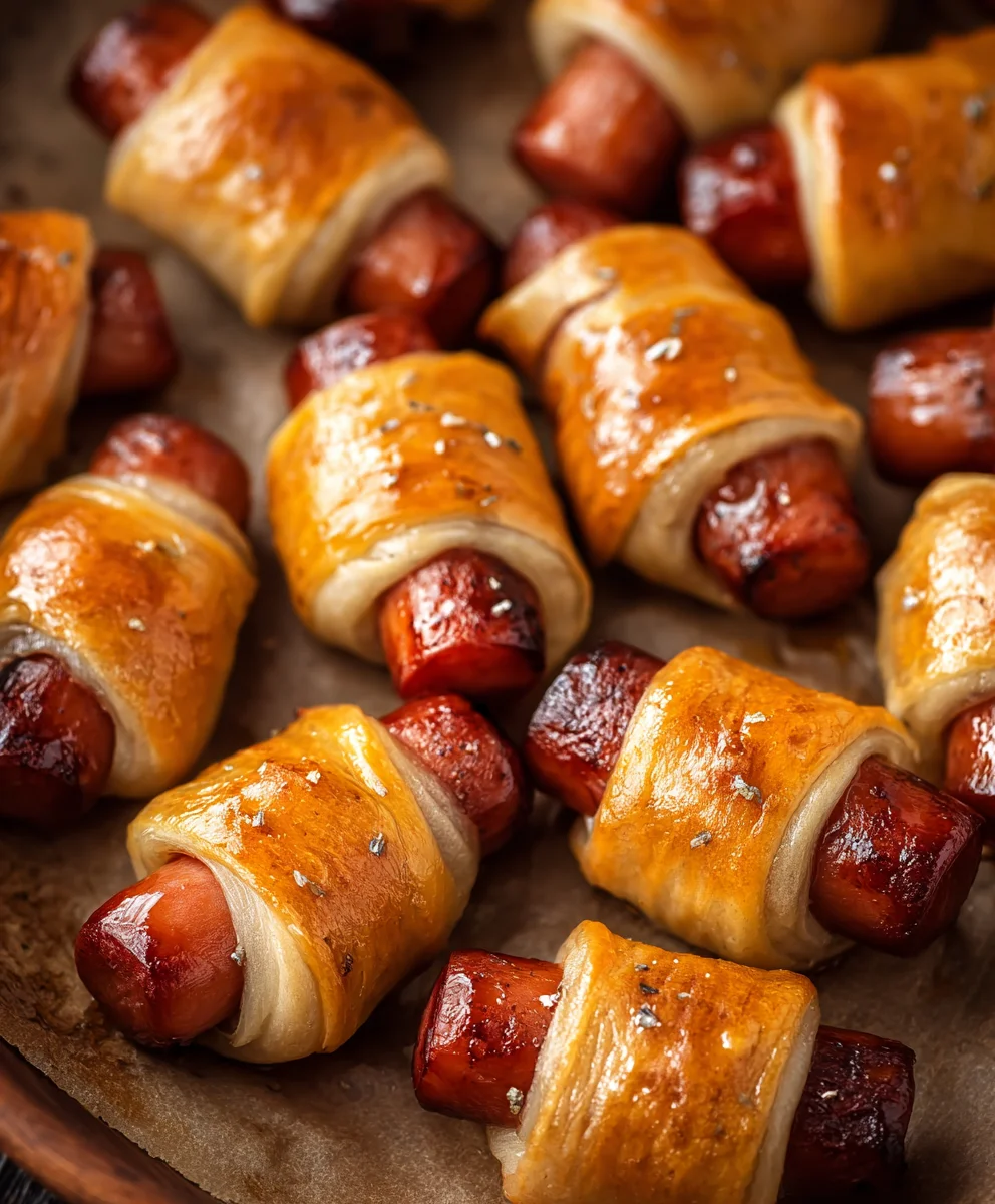Glazed Beef Bites in Blanket - Easy Party Appetizer