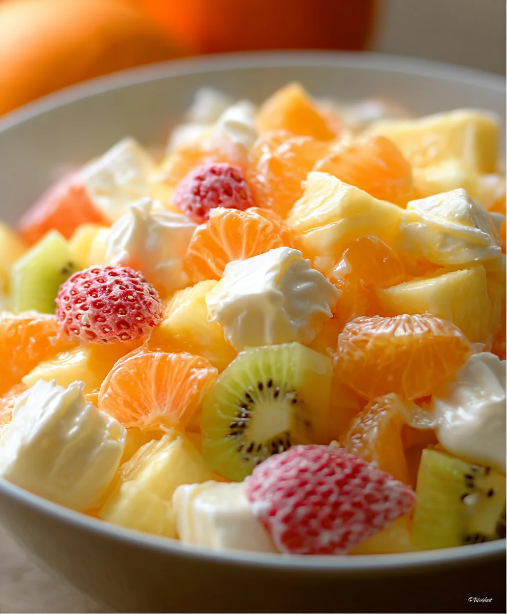 Hawaiian Fruit Salad - Tropical Refreshment